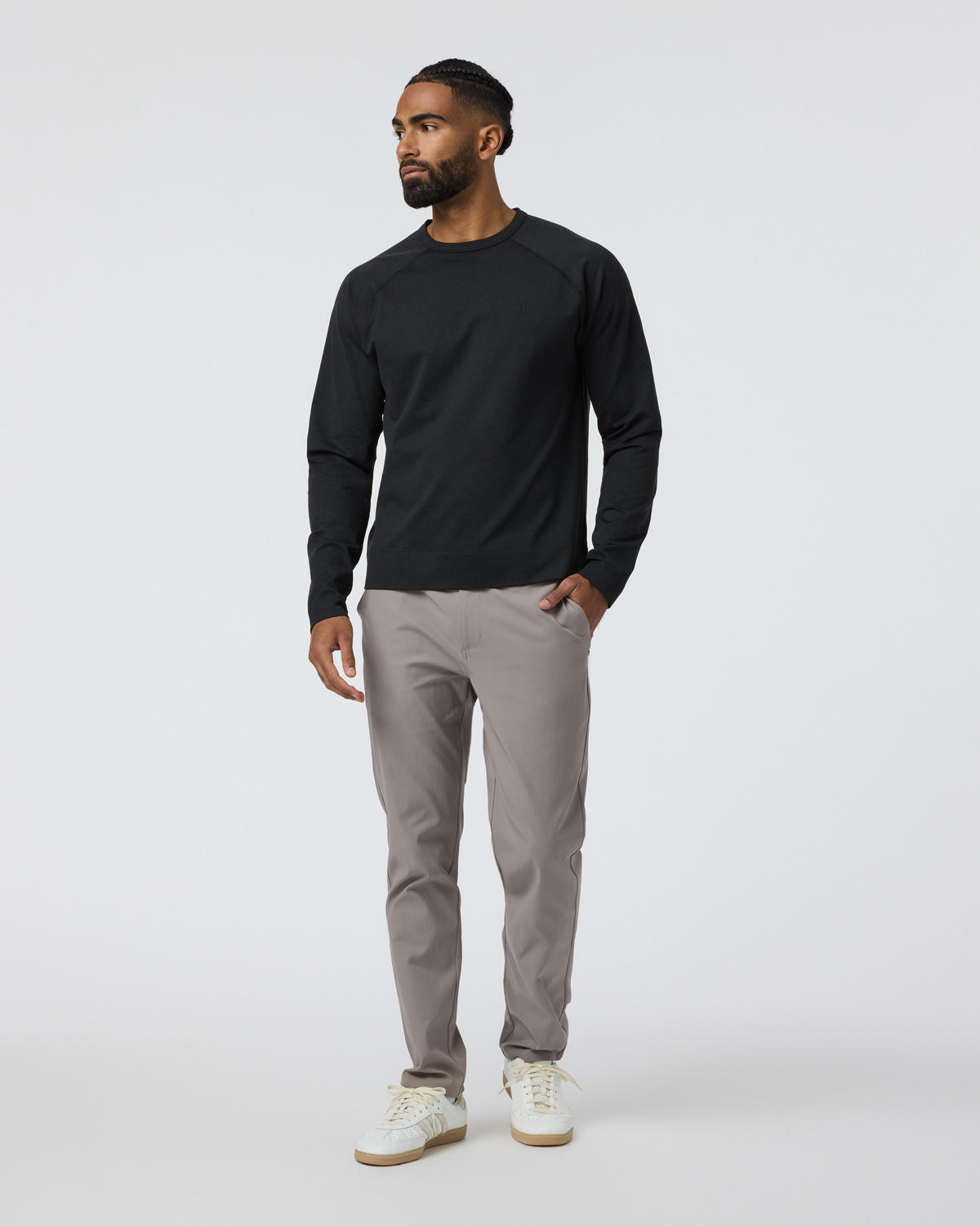 Men Vuori Cascade Tech Chino Pant Athletic Slim Fit 32" Mocha