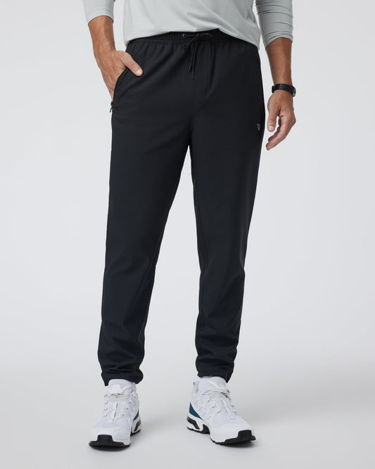 Men Vuori Train Tech Pant Men's Black Training Pants
