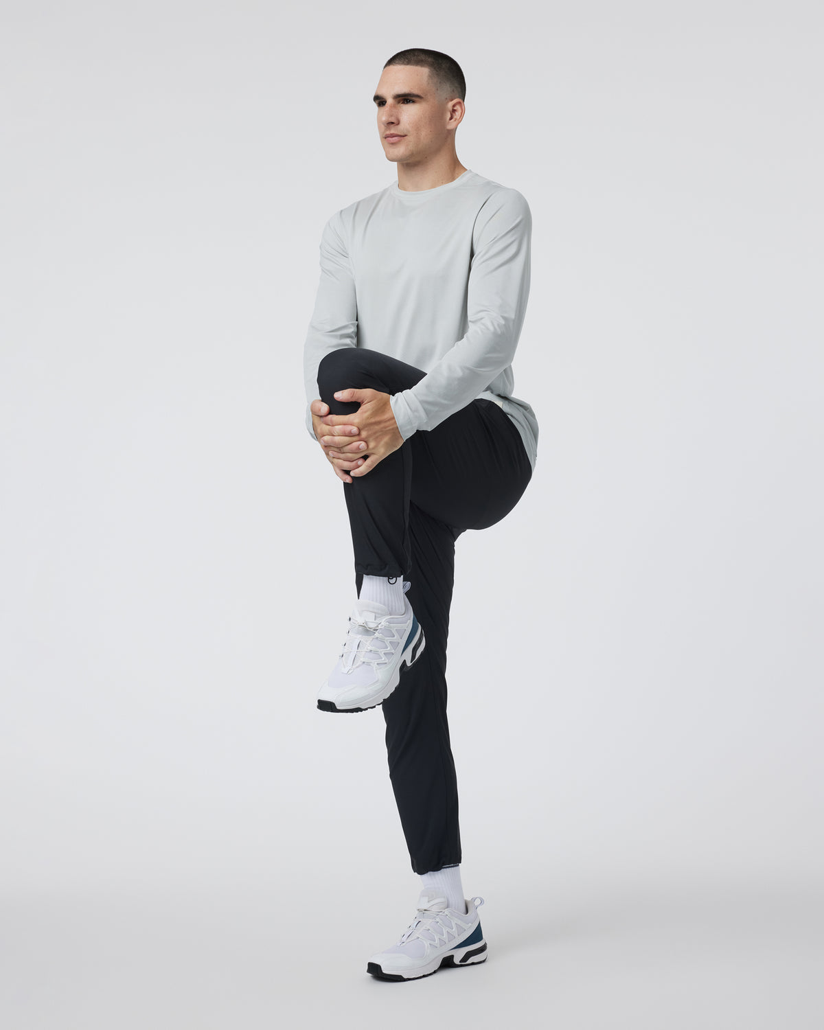 Men Vuori Train Tech Pant Men's Black Training Pants