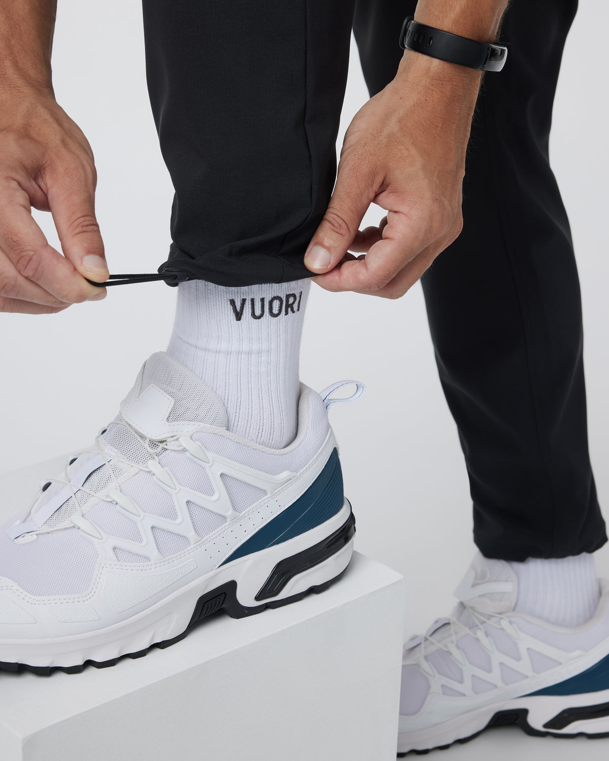 Men Vuori Train Tech Pant Men's Black Training Pants