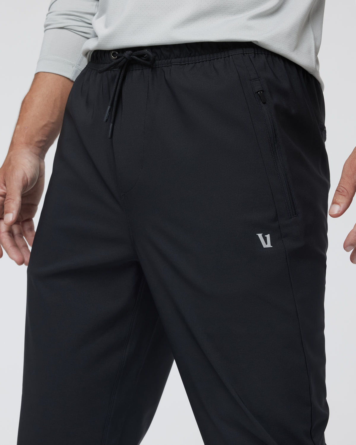 Men Vuori Train Tech Pant Men's Black Training Pants