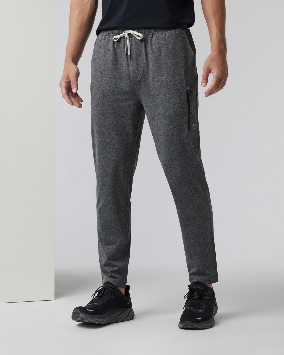 Men Vuori Sunday Performance Track Pant 2.0 Charcoal Heather