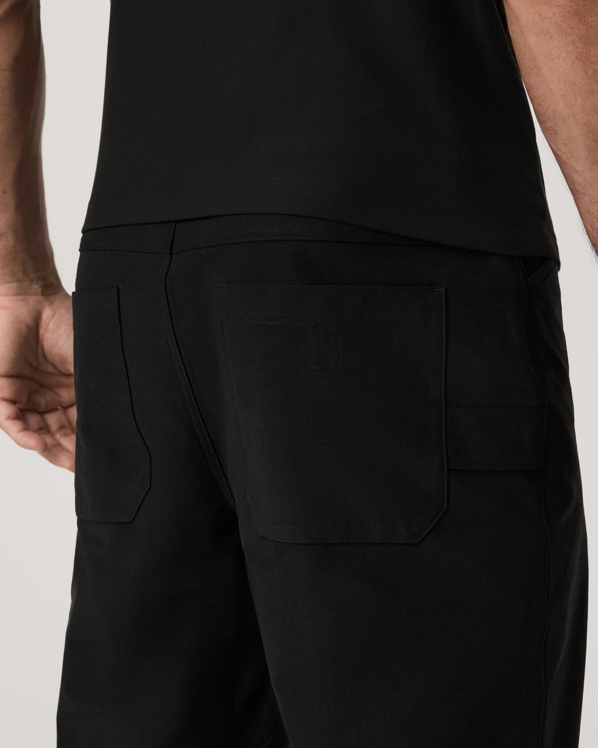 Men Vuori MetaCanvas Utility Pant Classic Fit 30” Men's Black Pants