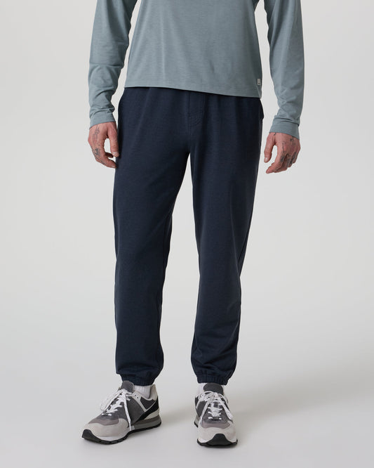 Men Vuori Coronado Performance Sweatpant Classic 30" Midnight Heather