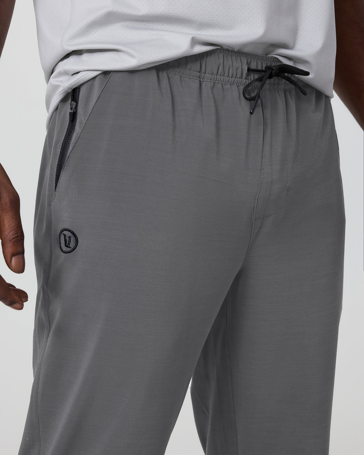 Men Vuori Elevate Kore Pant Lined Men's Zinc Athletic Pants