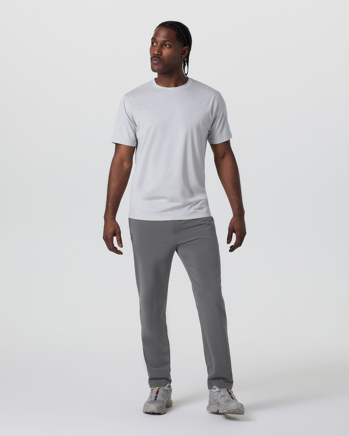 Men Vuori Elevate Kore Pant Lined Men's Zinc Athletic Pants