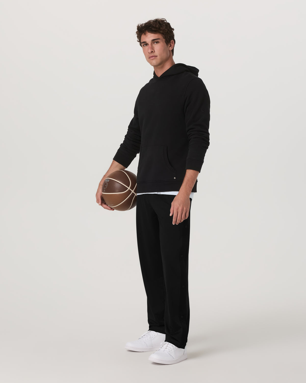 Men Vuori Sunday Warm Up Pant 30" Men's Black Performance Pants