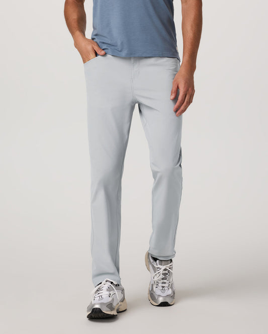 Men Vuori Meta Pant Classic Fit 32" Men's Sea Fog 5-Pocket Pants