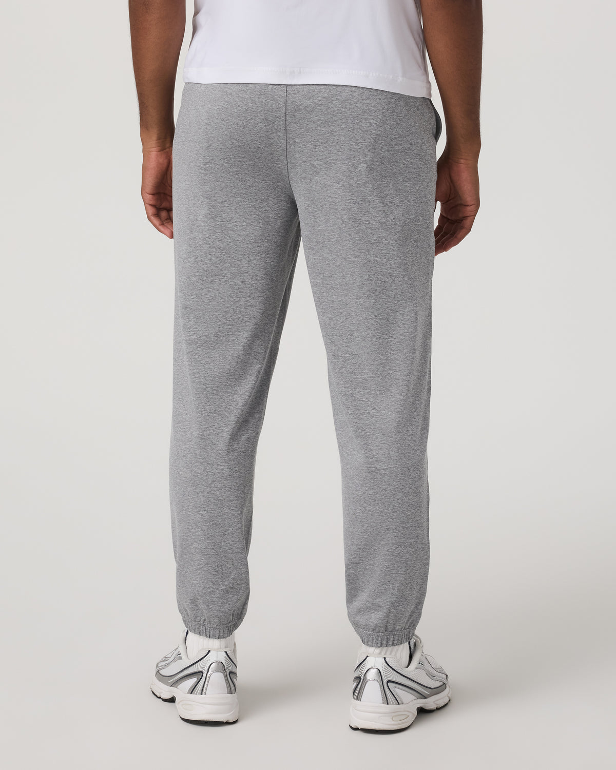 Men Vuori Sunday Performance Sweatpant Classic 30" Grey Heather