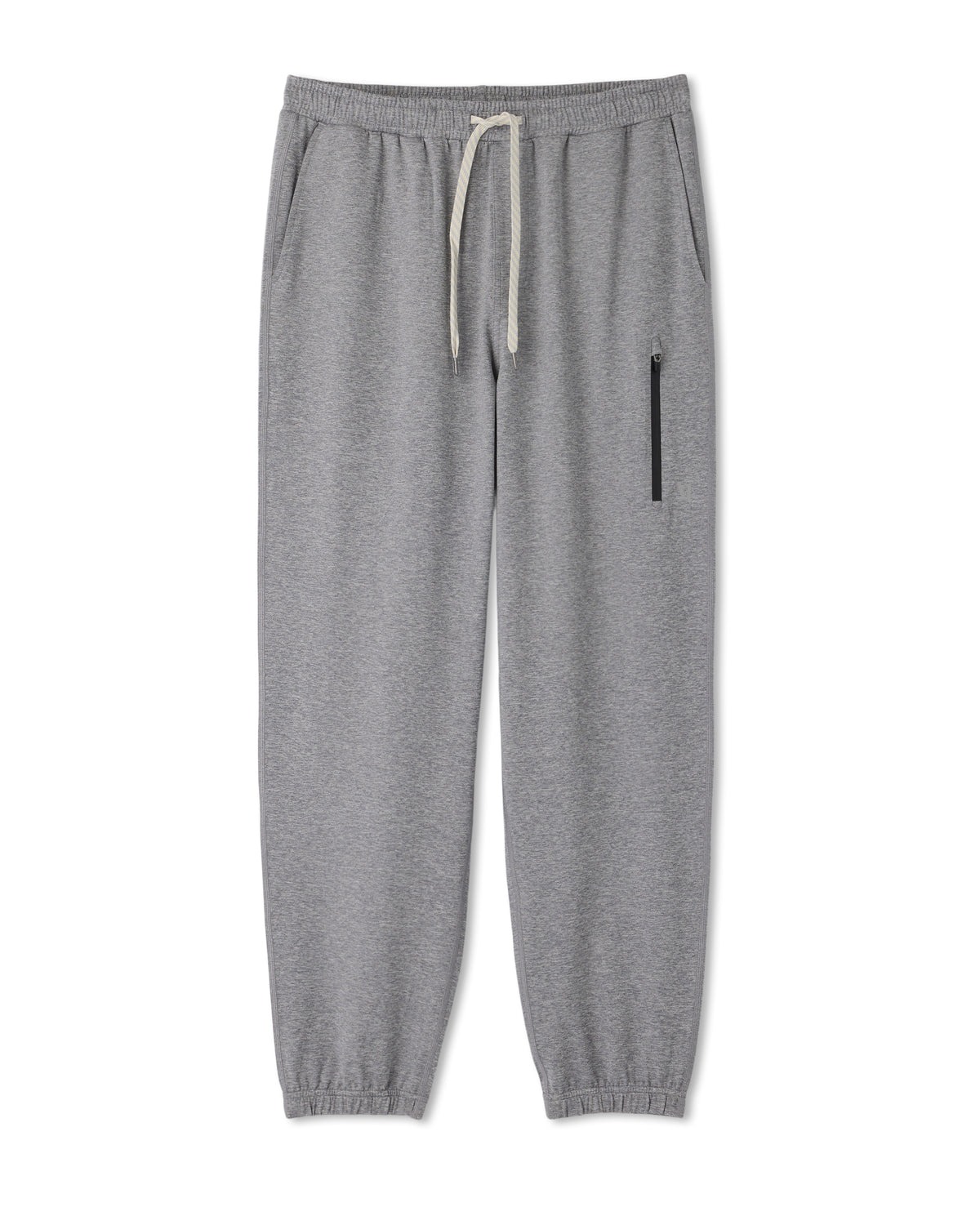 Men Vuori Sunday Performance Sweatpant Classic 30" Grey Heather