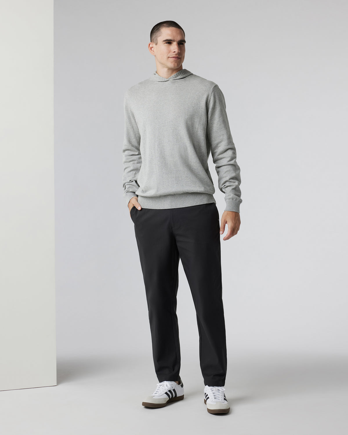 Men Vuori Cascade Crinkle Pant Relaxed 30" Black