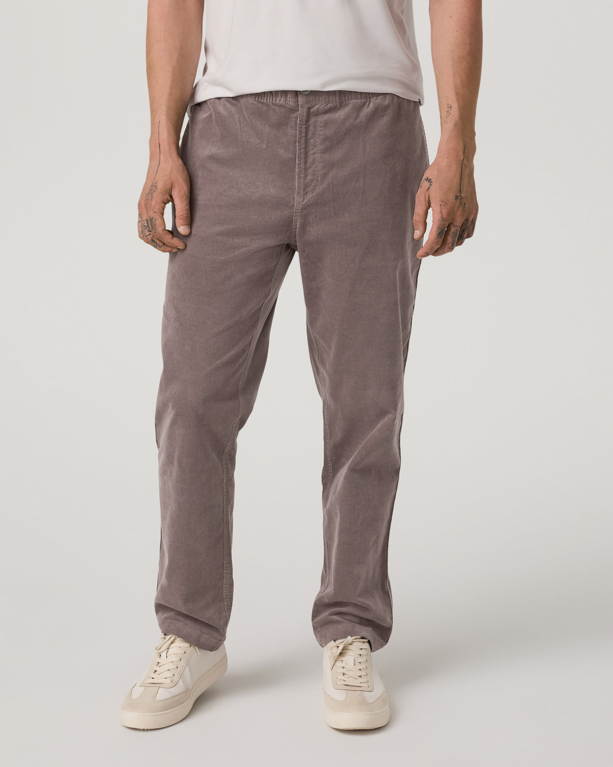 Men Vuori Men's Optimist Elastic Waist Pant Classic Fit Huckleberry