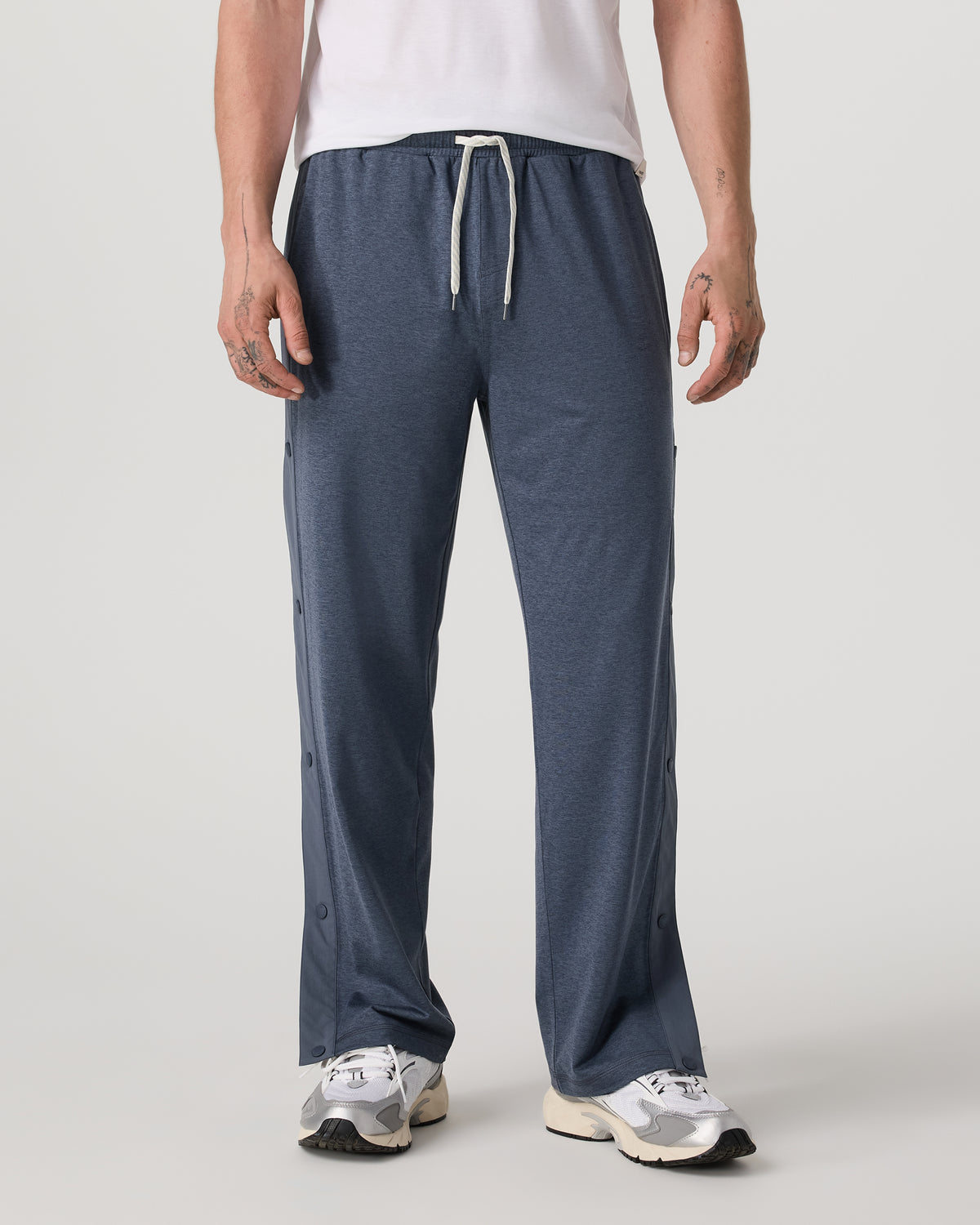 Men Vuori Sunday Warm Up Pant 30" Men's Azure Heather Pants