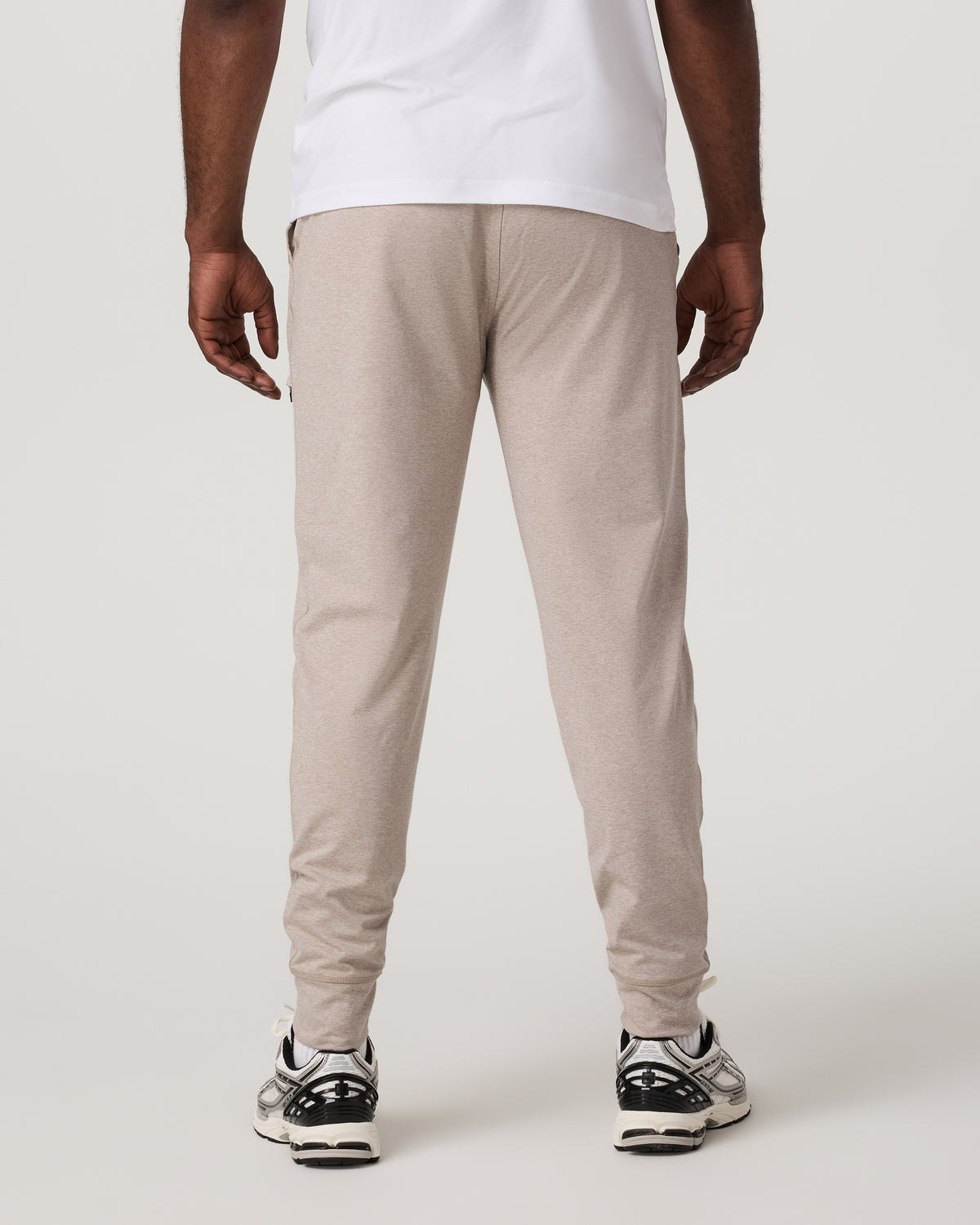 Men Vuori Men's Sunday Performance Jogger 30" Toast Heather