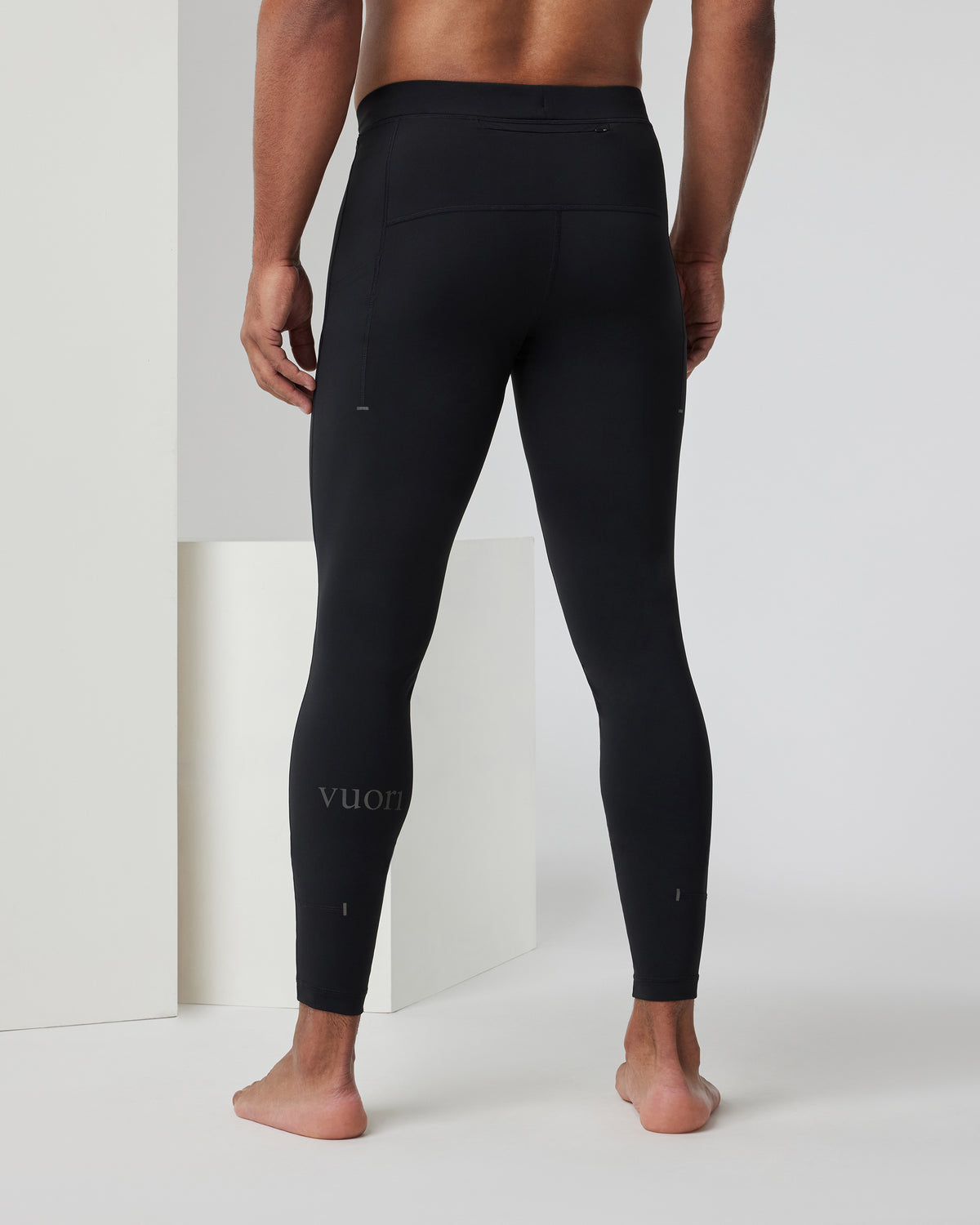 Men Vuori PR Tight Men's Black Compression Tights