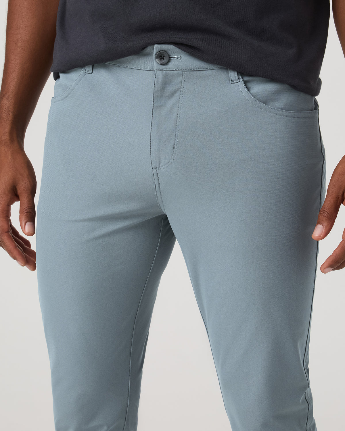 Men Vuori Meta Pant Athletic Slim 32" Dusty Blue 5-Pocket Pants