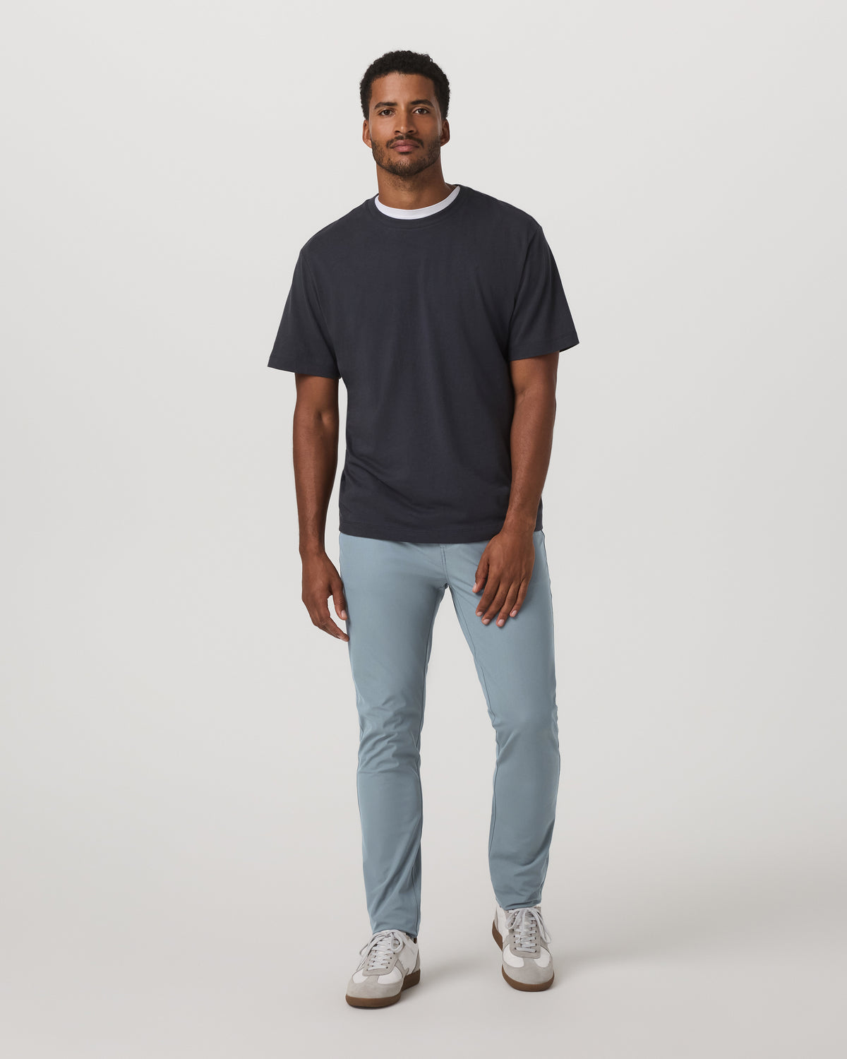 Men Vuori Meta Pant Athletic Slim 32" Dusty Blue 5-Pocket Pants