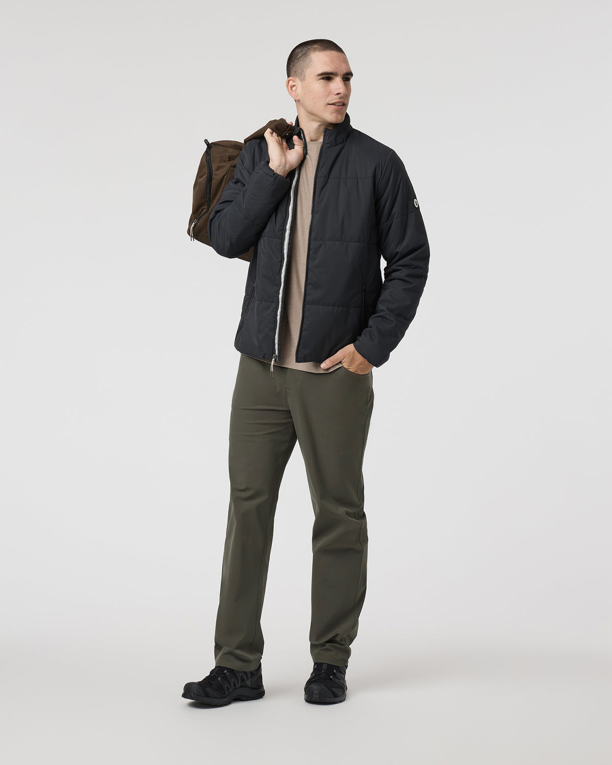 Men Vuori Meta Pant Relaxed 30" Dark Oregano
