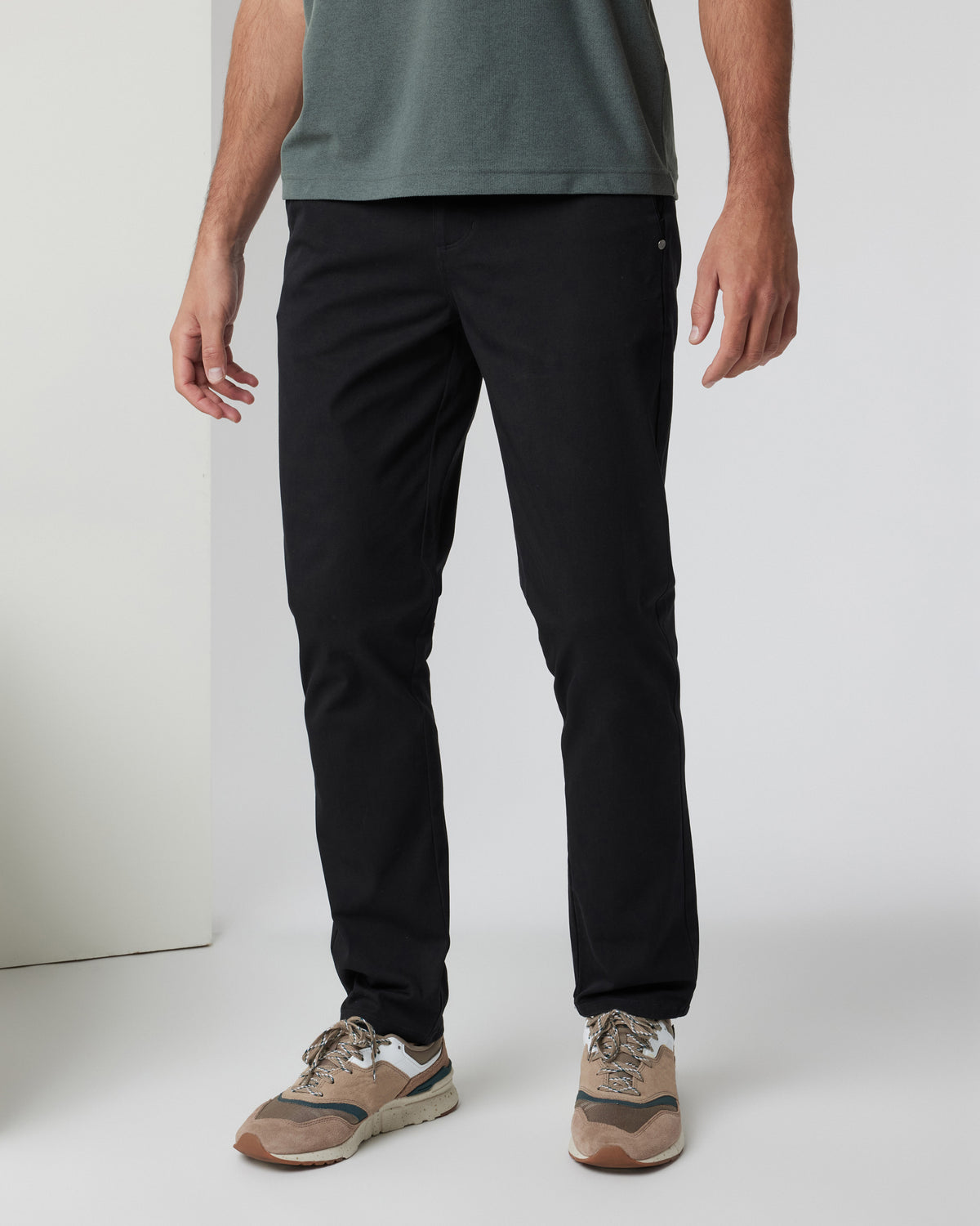 Men Vuori All Ways Chino Men's Black Chino Pants
