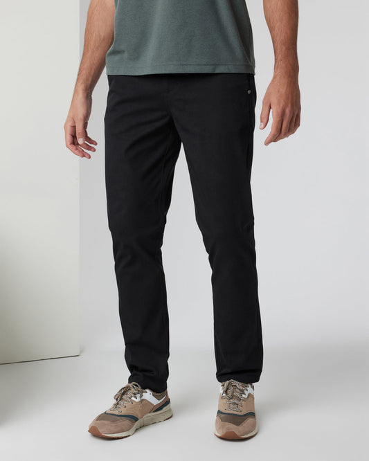 Men Vuori All Ways Chino Men's Black Chino Pants