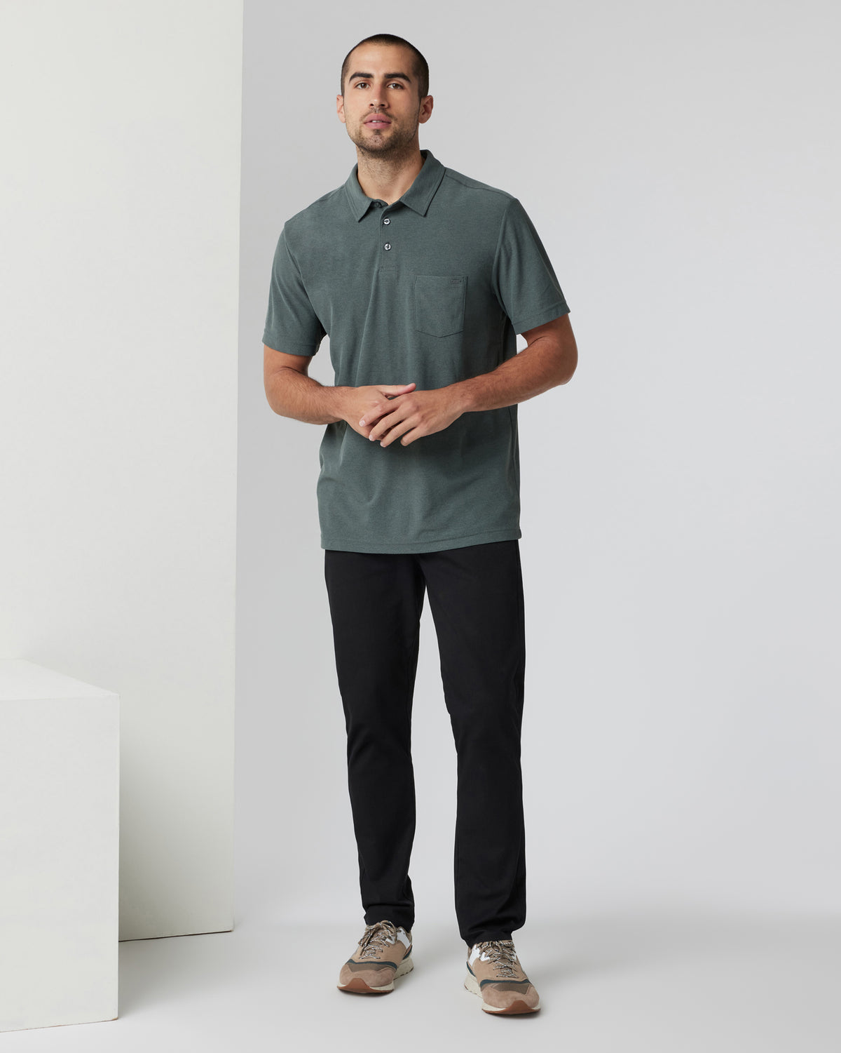 Men Vuori All Ways Chino Men's Black Chino Pants