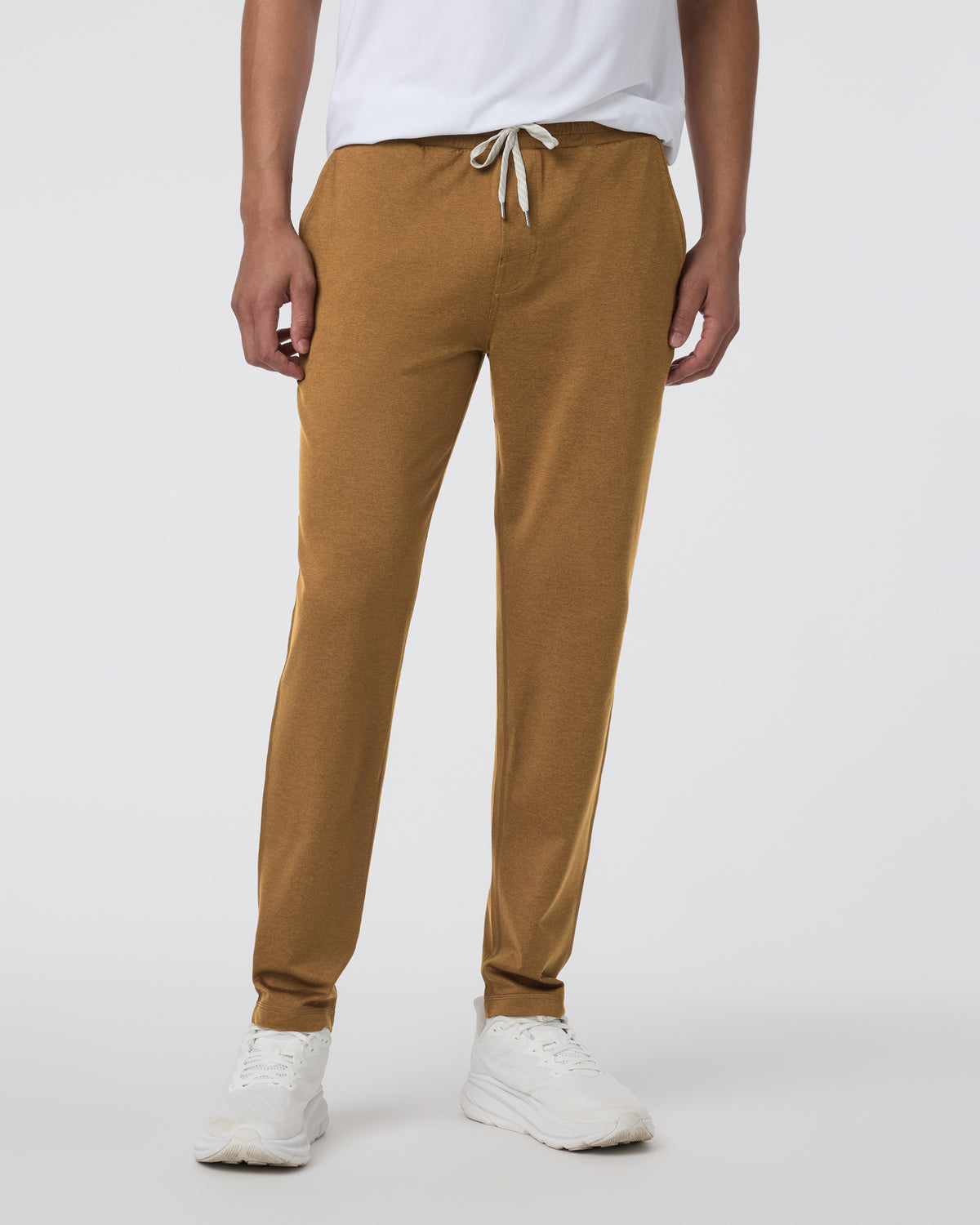 Men Vuori Ponto Performance Pant Caramel Heather