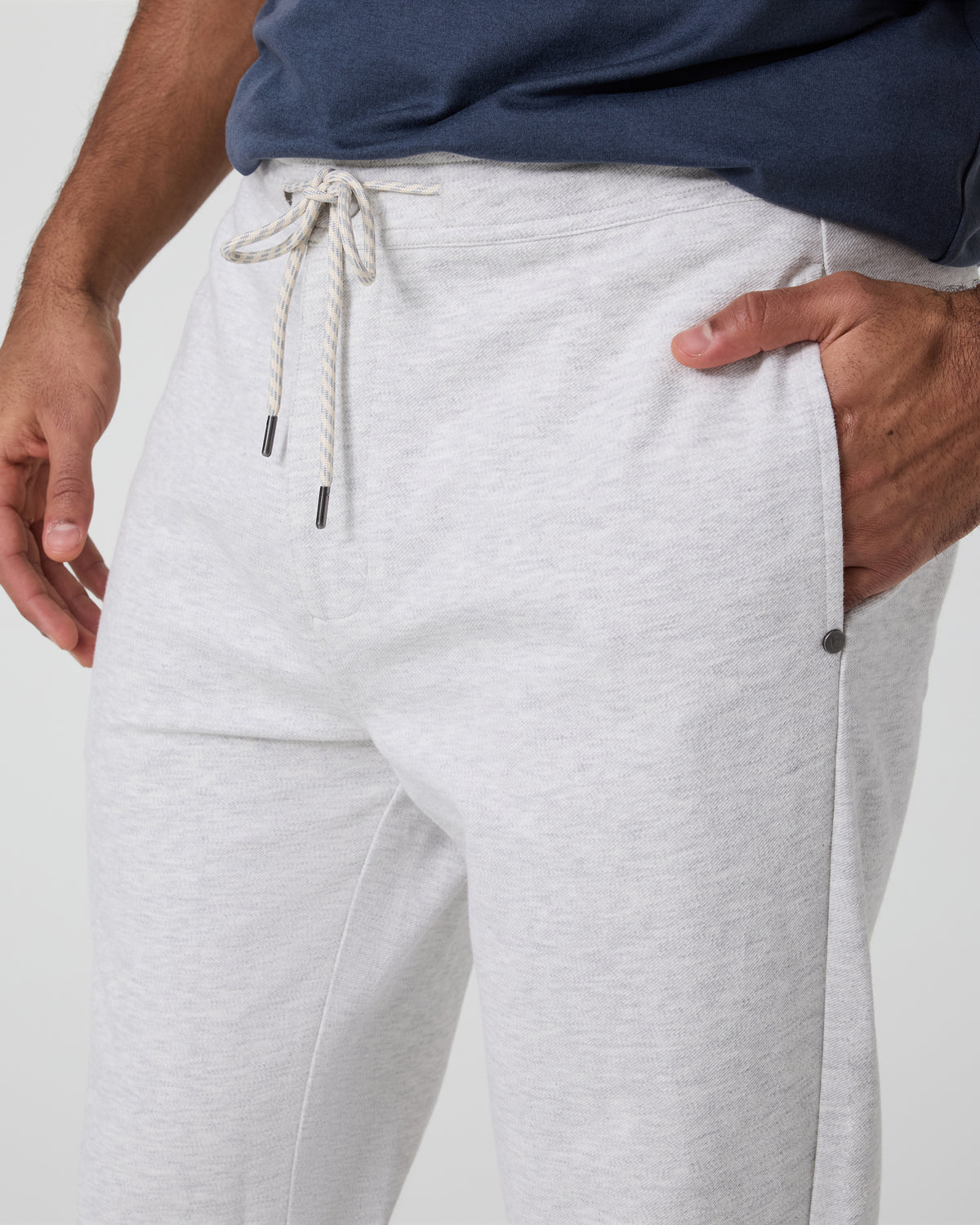 Men Vuori Solana Pant Grey Heather
