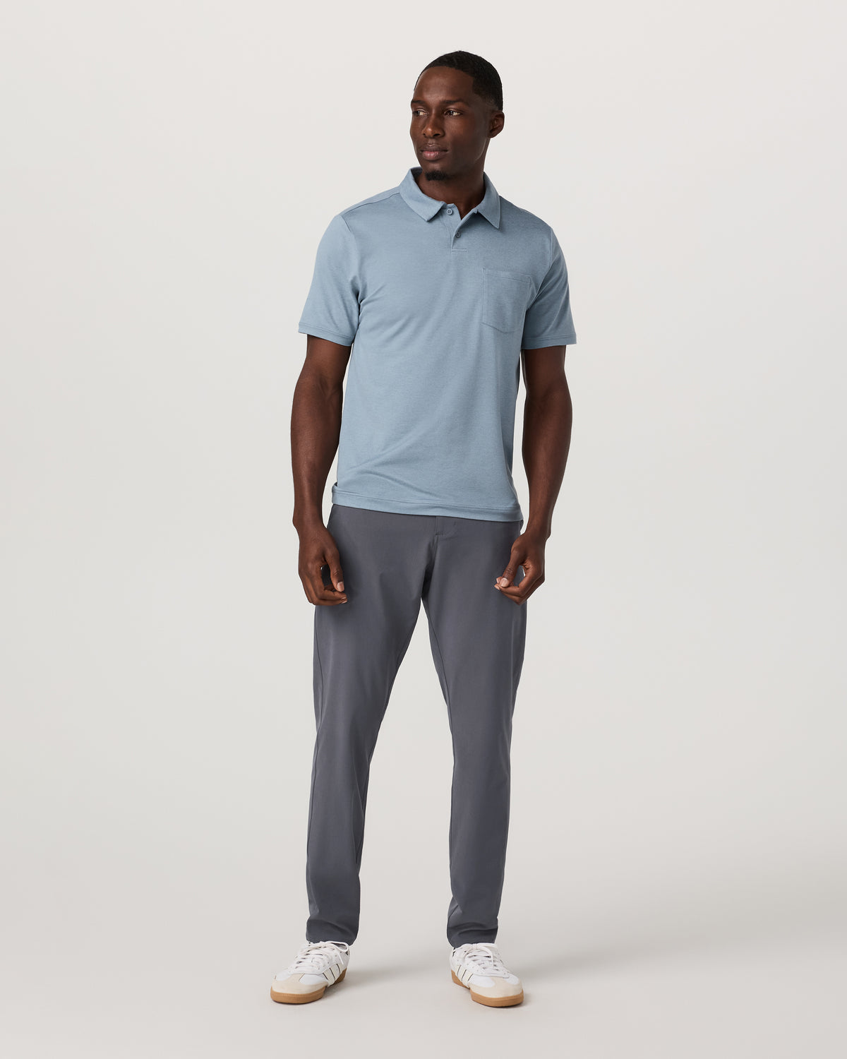 Men Vuori Aim Pant Men's Moonlight Athletic Slim Fit 32" Inseam