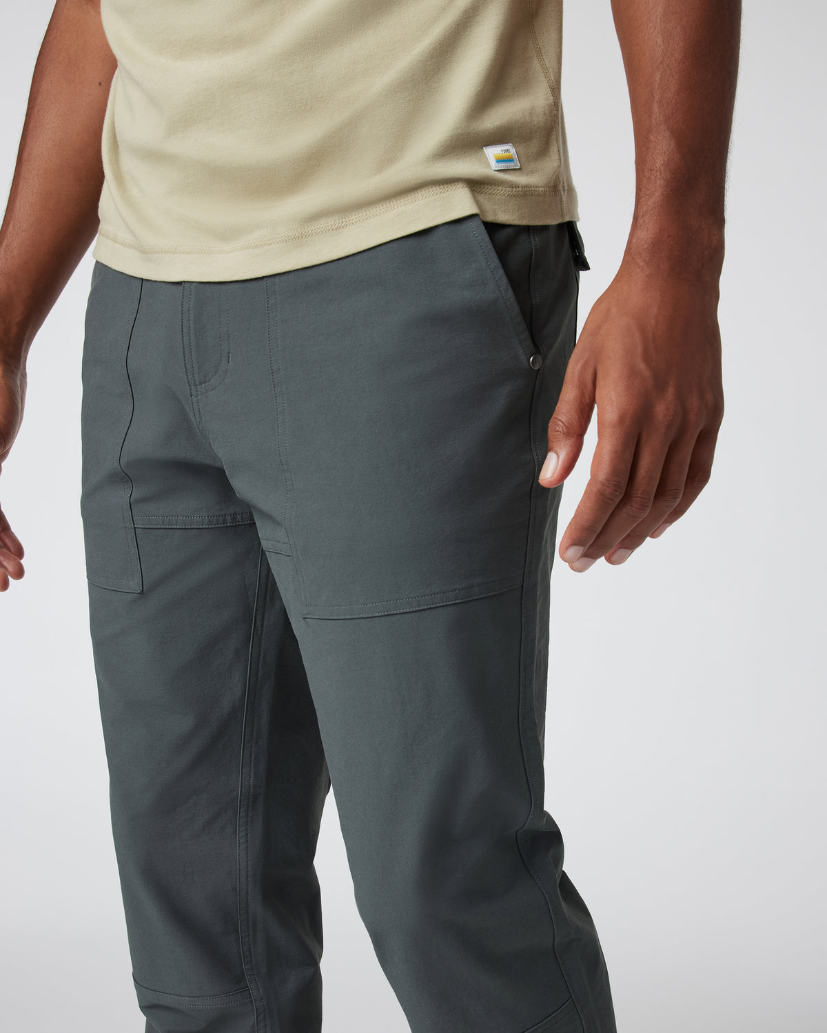 Men Vuori Barren Pant Classic 32" Men's Shale Pants