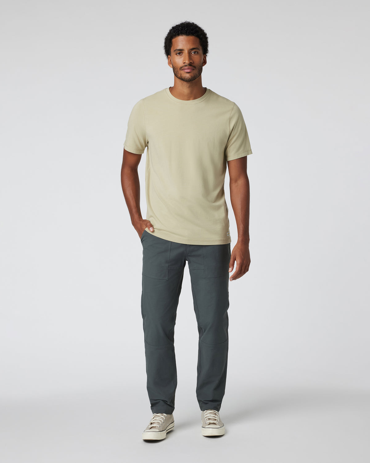 Men Vuori Barren Pant Classic 32" Men's Shale Pants