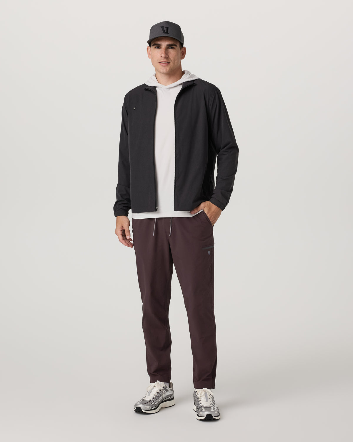 Men Vuori Grafton Pant 30" Men's Raisin Training Pants