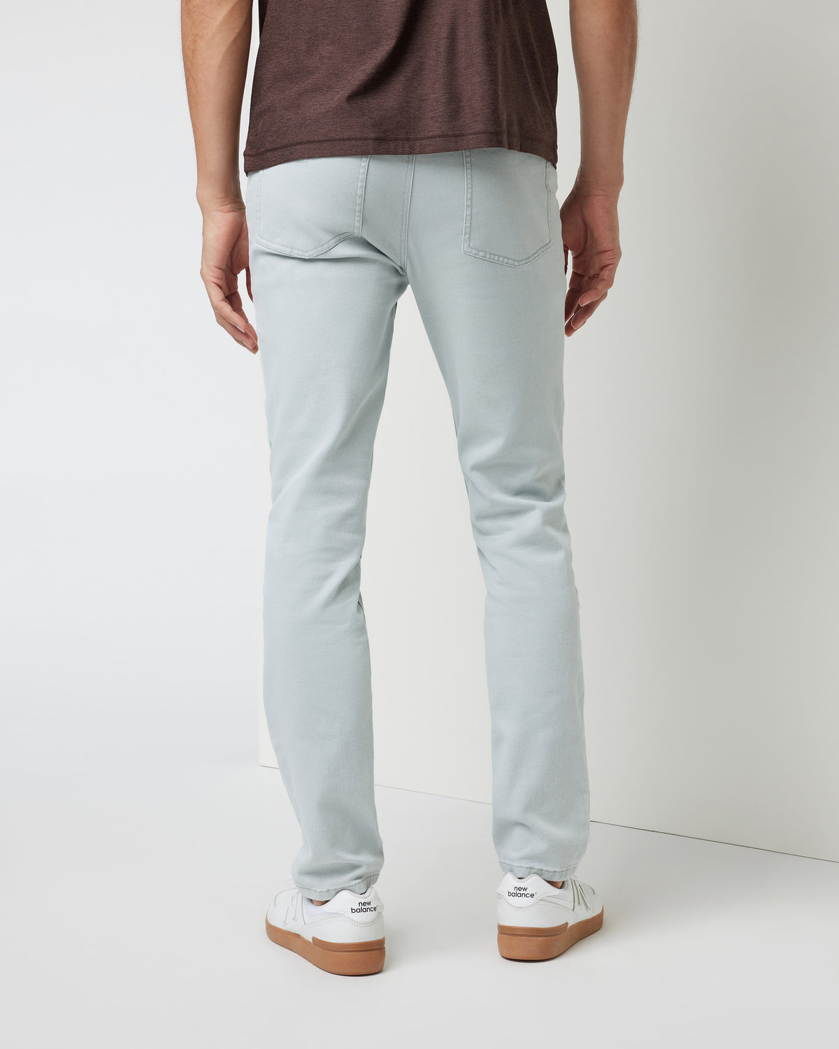 Men Vuori Benton Stretch Twill Pant Men's Sky Grey Twill Pants