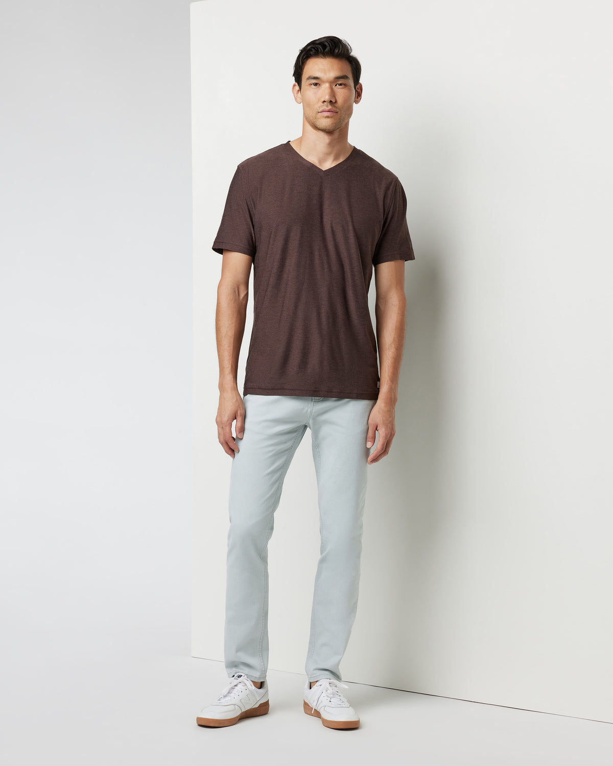 Men Vuori Benton Stretch Twill Pant Men's Sky Grey Twill Pants