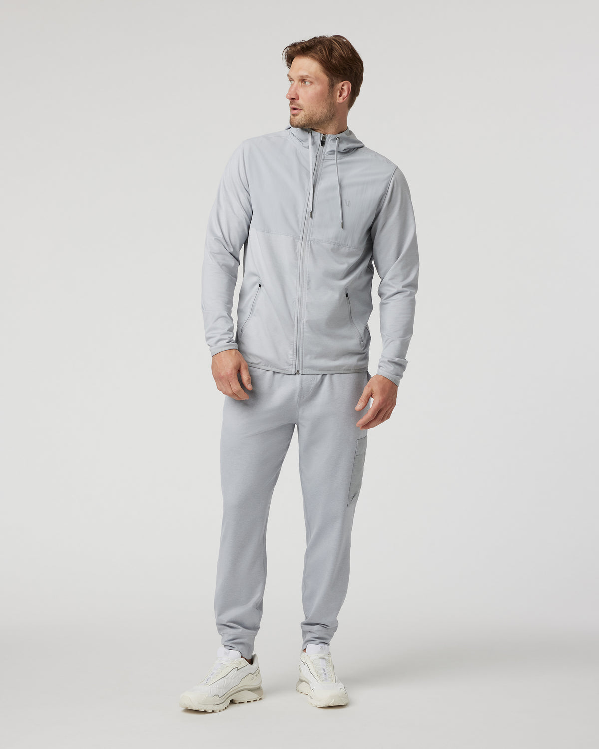 Men Vuori Sunday Utility Jogger Men's Platinum Cargo Joggers