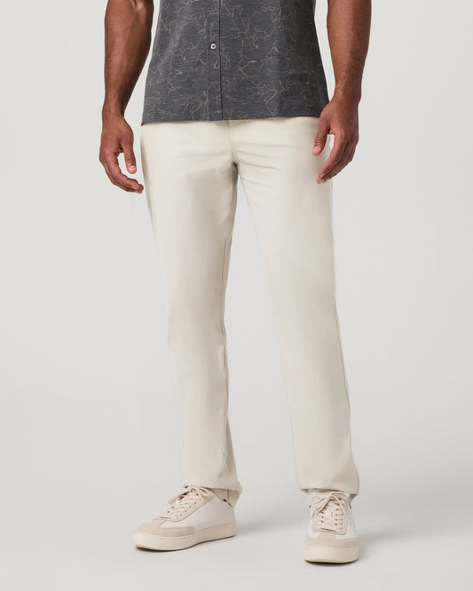 Men Vuori Meta Pant Classic Fit 34" Men's Birch 5-Pocket Pants
