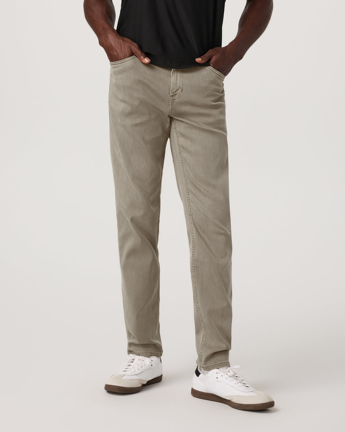 Men Vuori Benton Stretch Twill Pant Athletic Slim Fit 30" Taupe