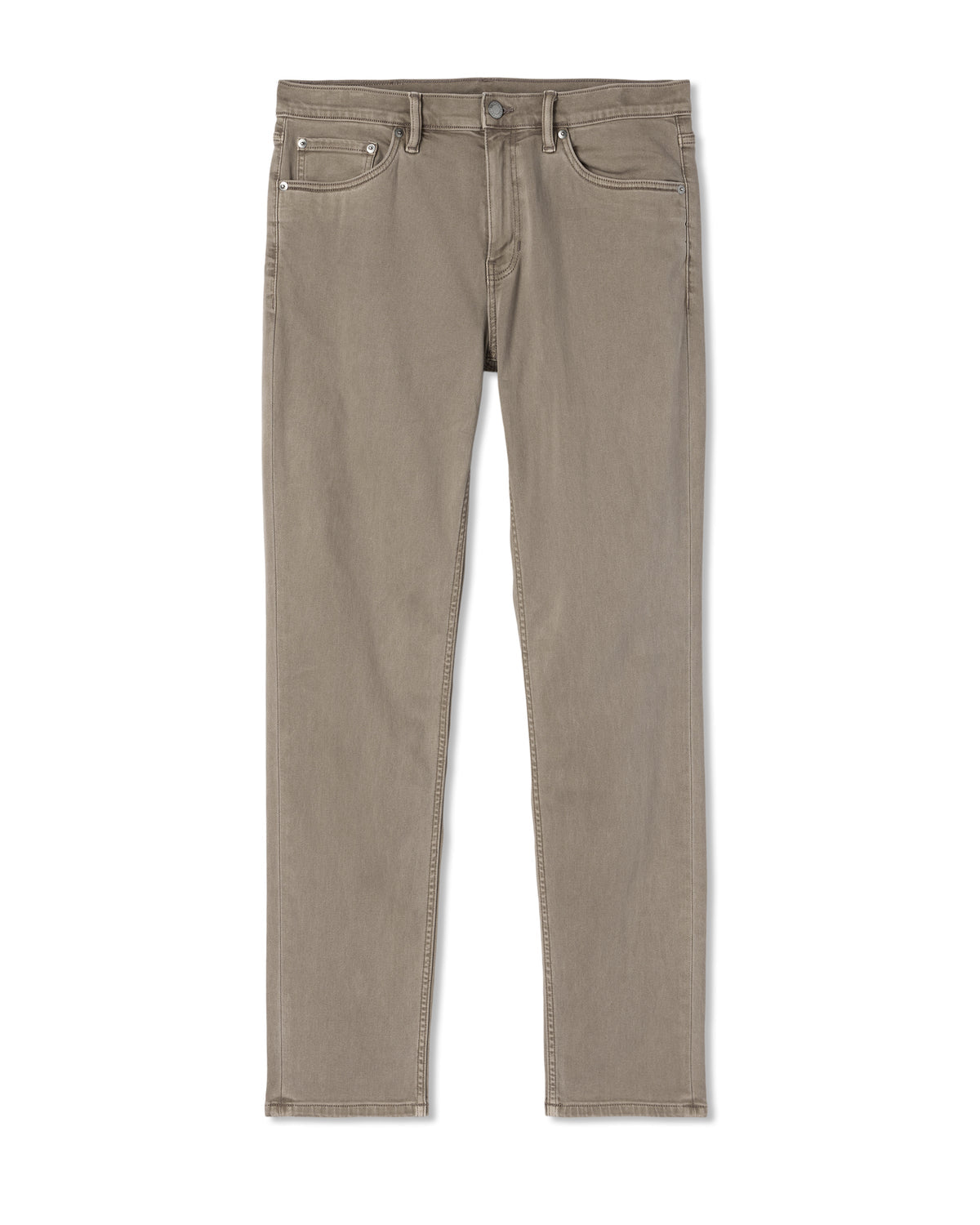 Men Vuori Benton Stretch Twill Pant Athletic Slim Fit 30" Taupe