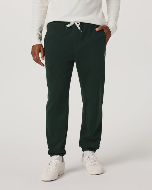 Men Vuori Seaside Sweatpant 28" Men's Relaxed Evergreen Sweatpant