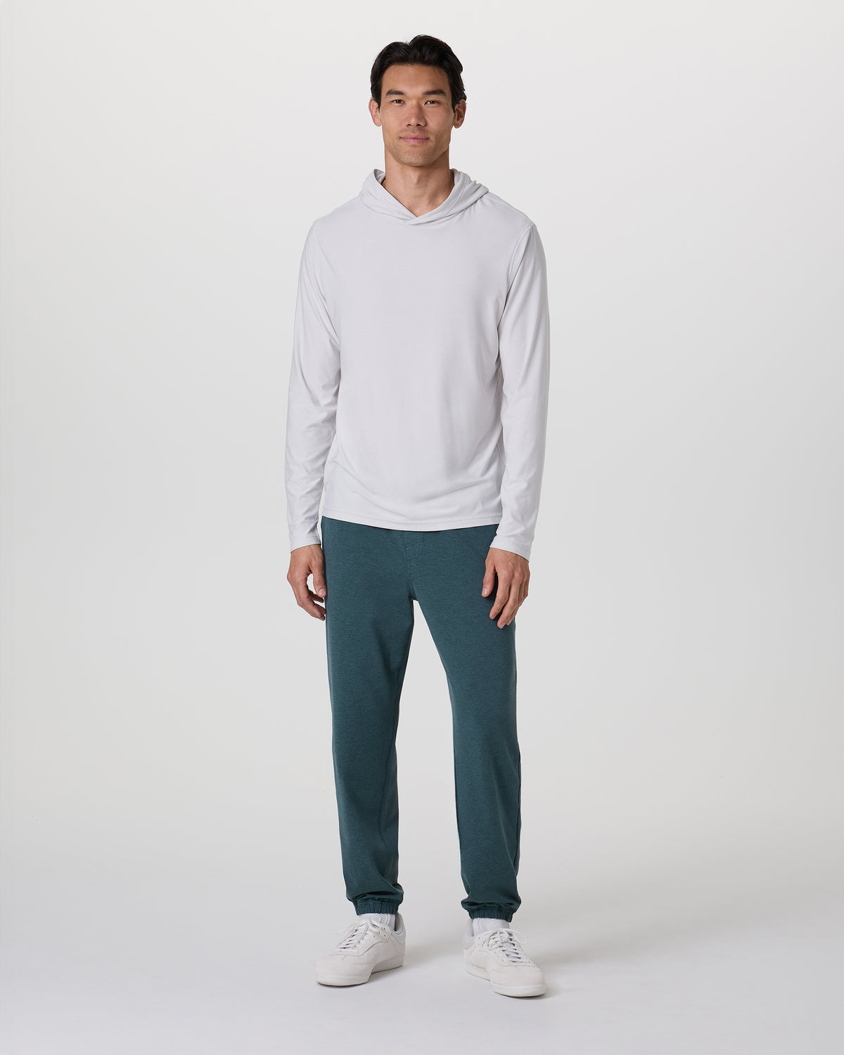 Men Vuori Coronado Performance Sweatpant Classic 28" Deep Sea Heather