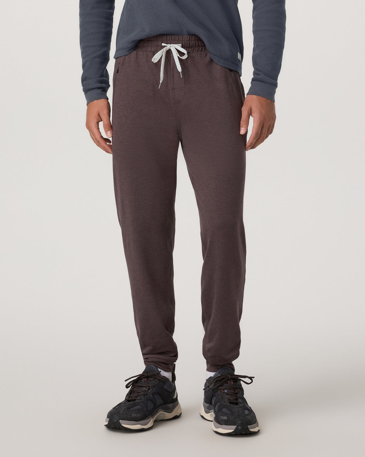 Men Vuori Men's Ponto Performance Jogger Sangria Heather