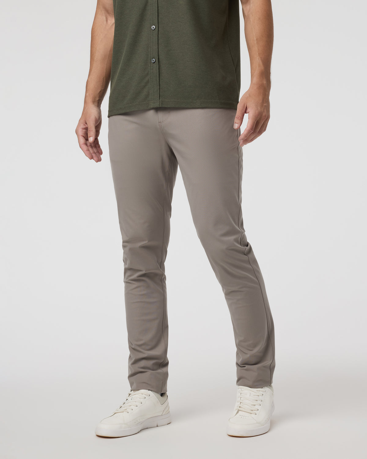 Men Vuori Meta Pant Athletic Slim 32" Mocha 5-Pocket Pants
