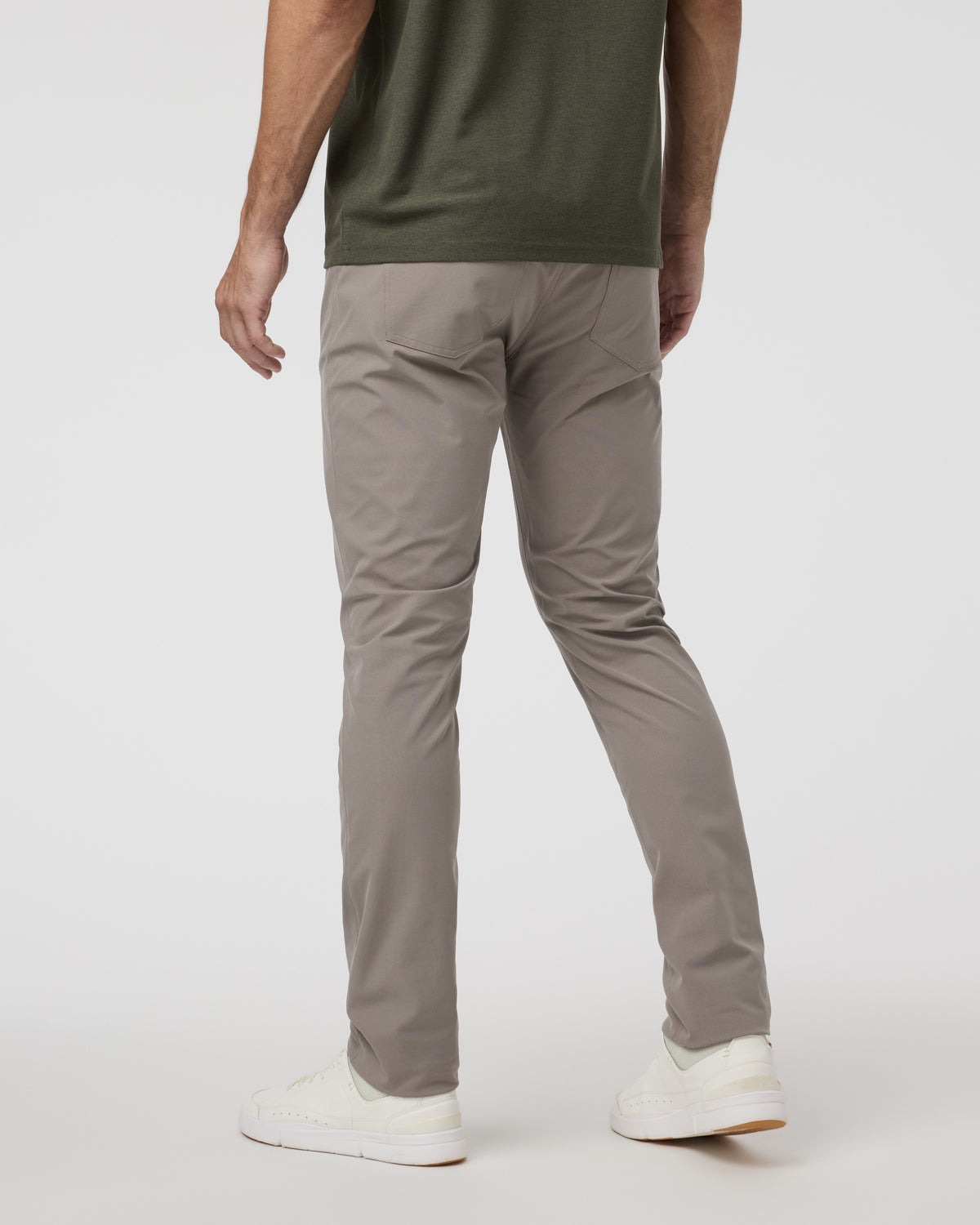 Men Vuori Meta Pant Athletic Slim 32" Mocha 5-Pocket Pants