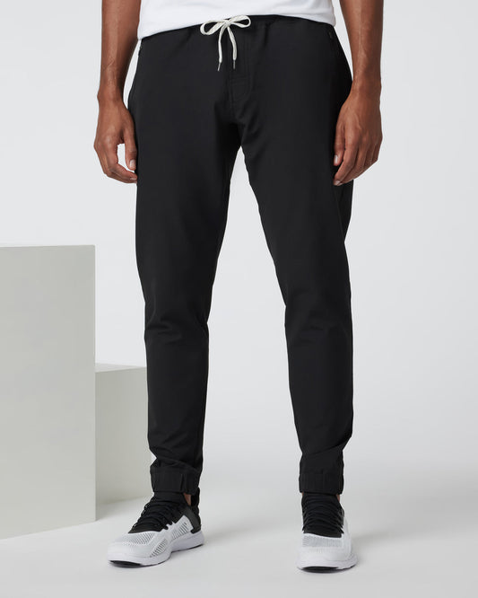 Men Vuori Transit Jogger Black Technical Jogger
