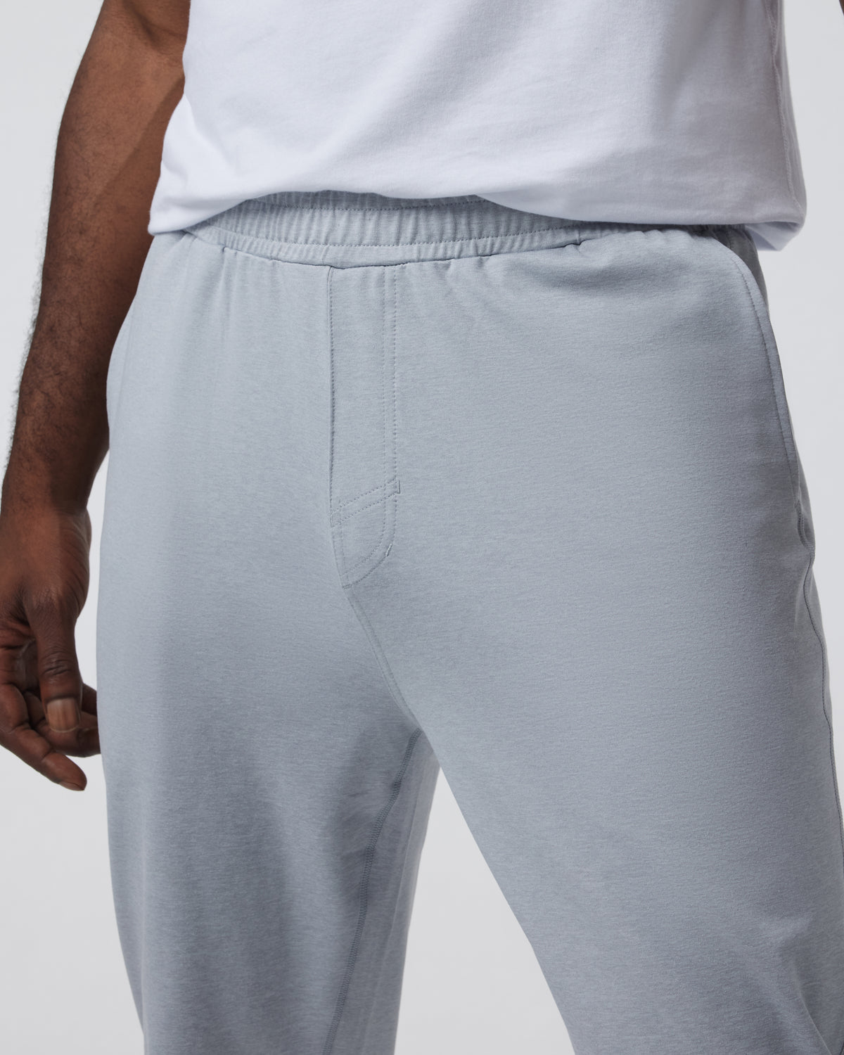 Men Vuori Sunday Performance Track Pant Platinum Heather