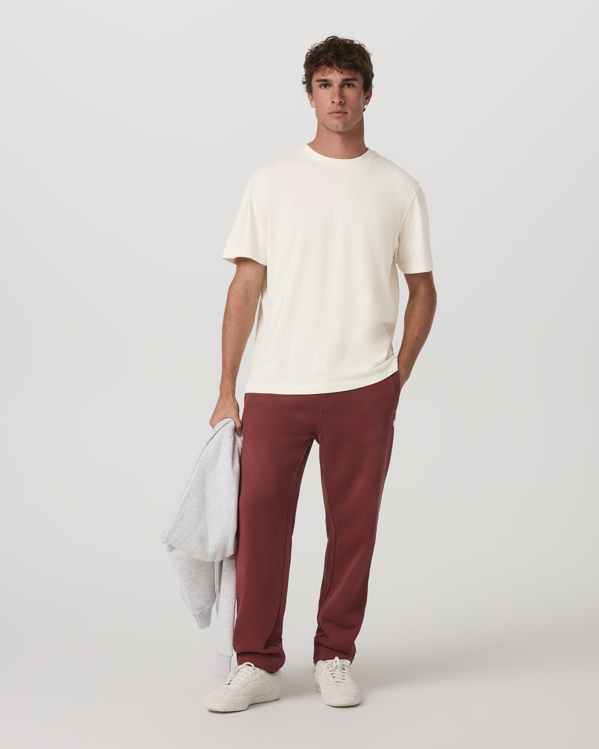 Men Vuori Seaside Pant 30" Men's Spiced Apple Relaxed Sweatpant