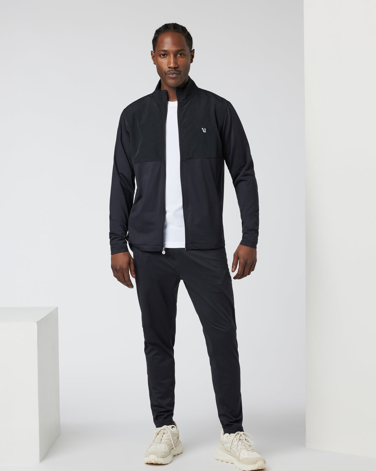 Men Vuori Sunday Performance Track Pant Black Athletic Pants