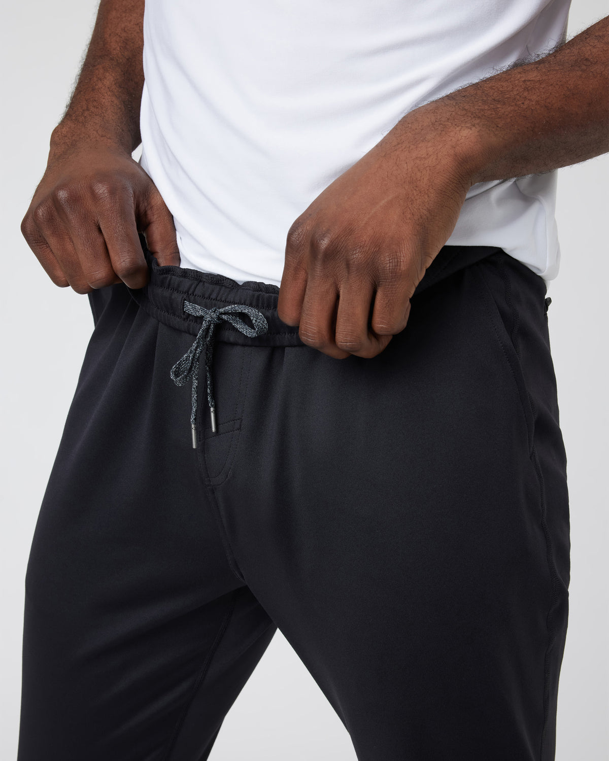 Men Vuori Sunday Performance Track Pant Black Athletic Pants