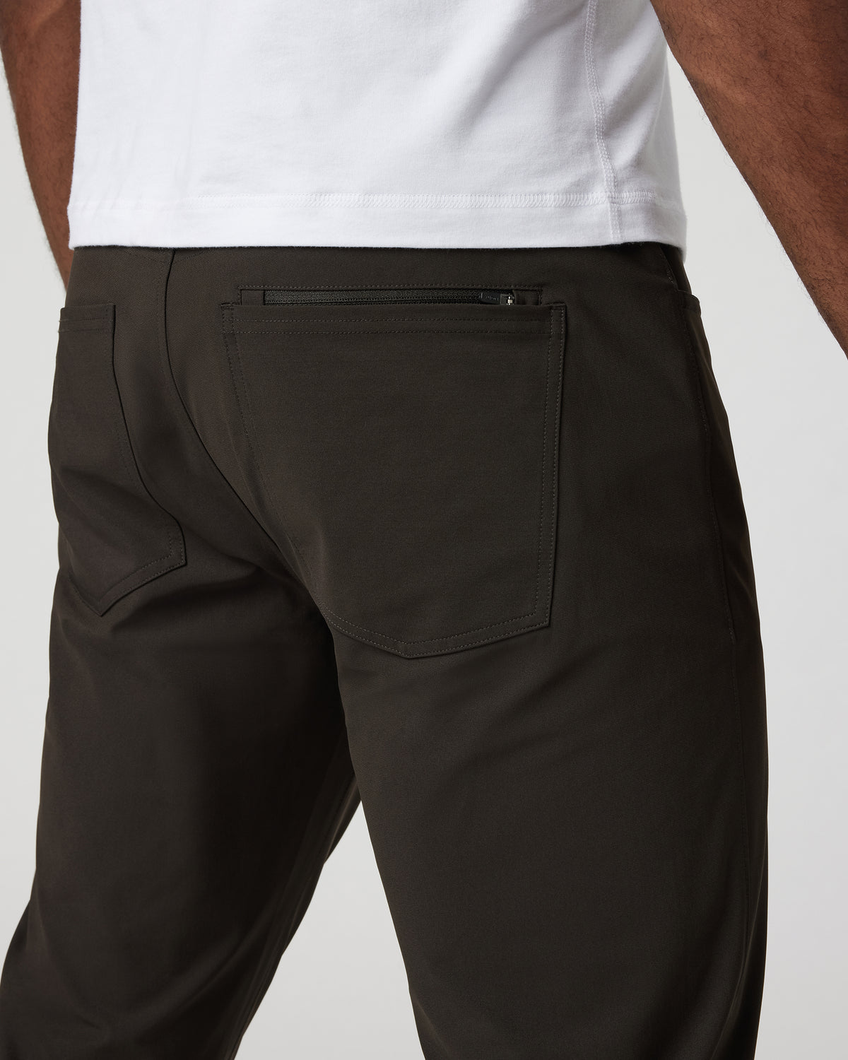 Men Vuori Meta Pant Men's Dark Java 5-Pocket Pants