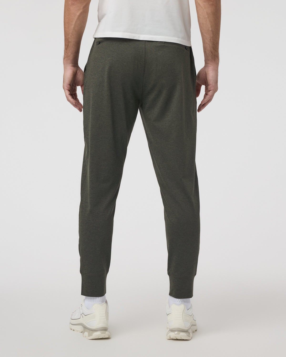 Men Vuori Sunday Performance Jogger - Long Kale Heather