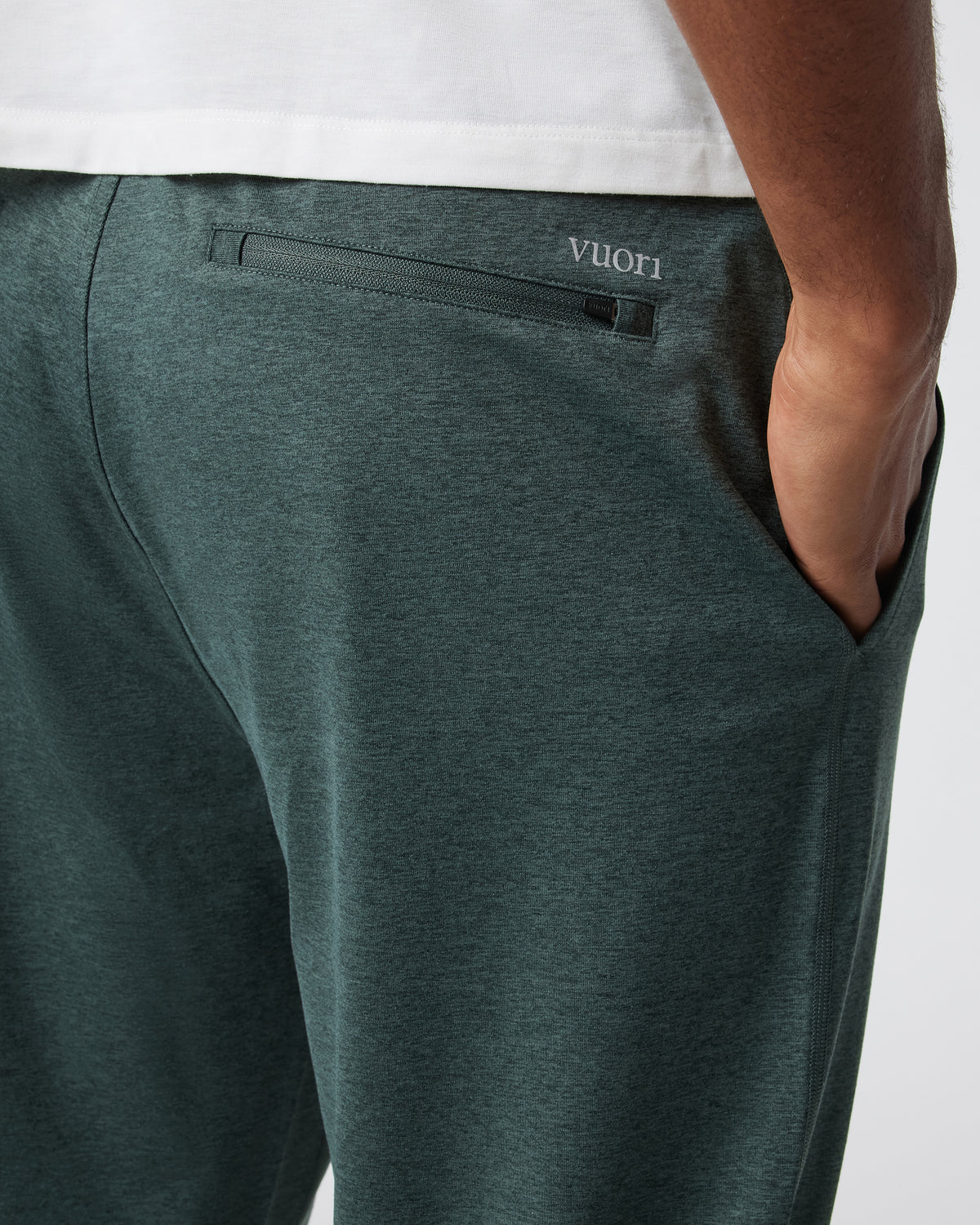Men Vuori Sunday Performance Jogger 30" Aspen Heather